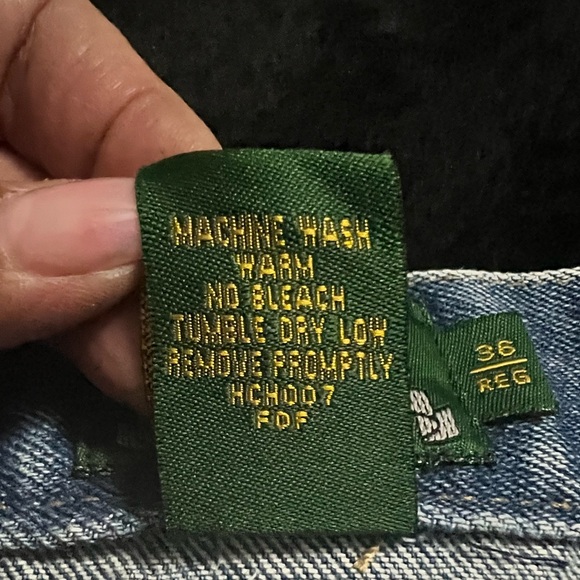 Cabela’s Men's 36 Regular Roughneck Upland Hunting Double Knee Jeans Brush Pants - Picture 9 of 9